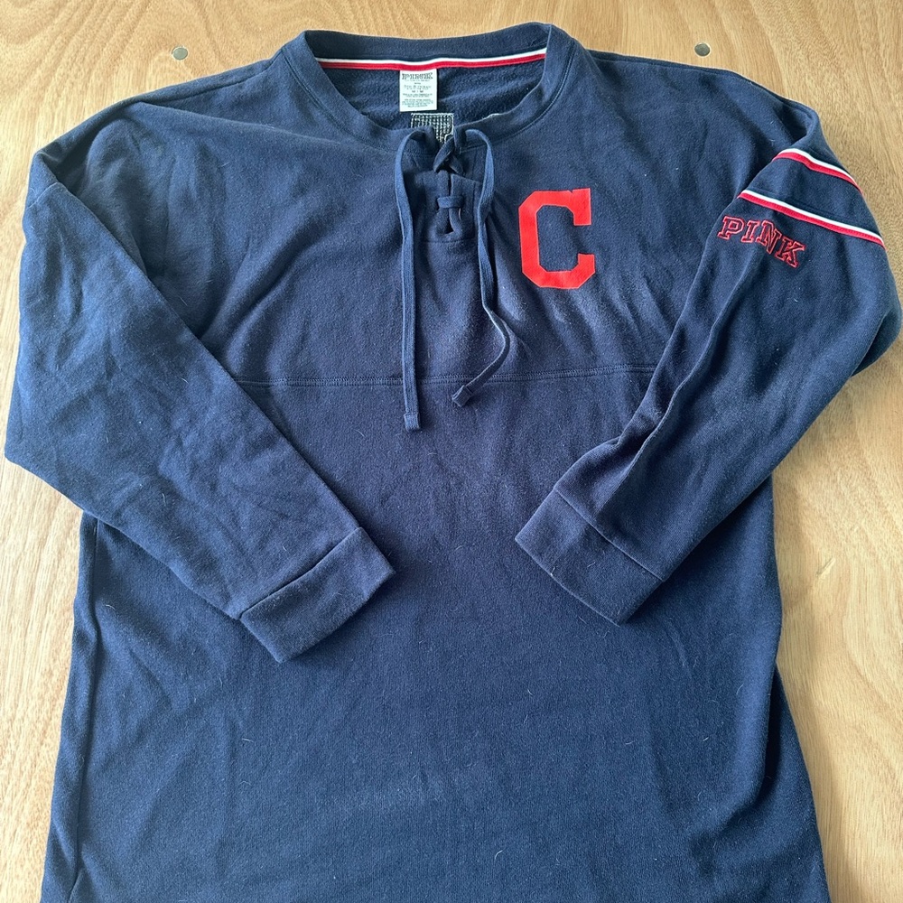 Victoria's Secret PINK Cleveland Indians sweatshirt